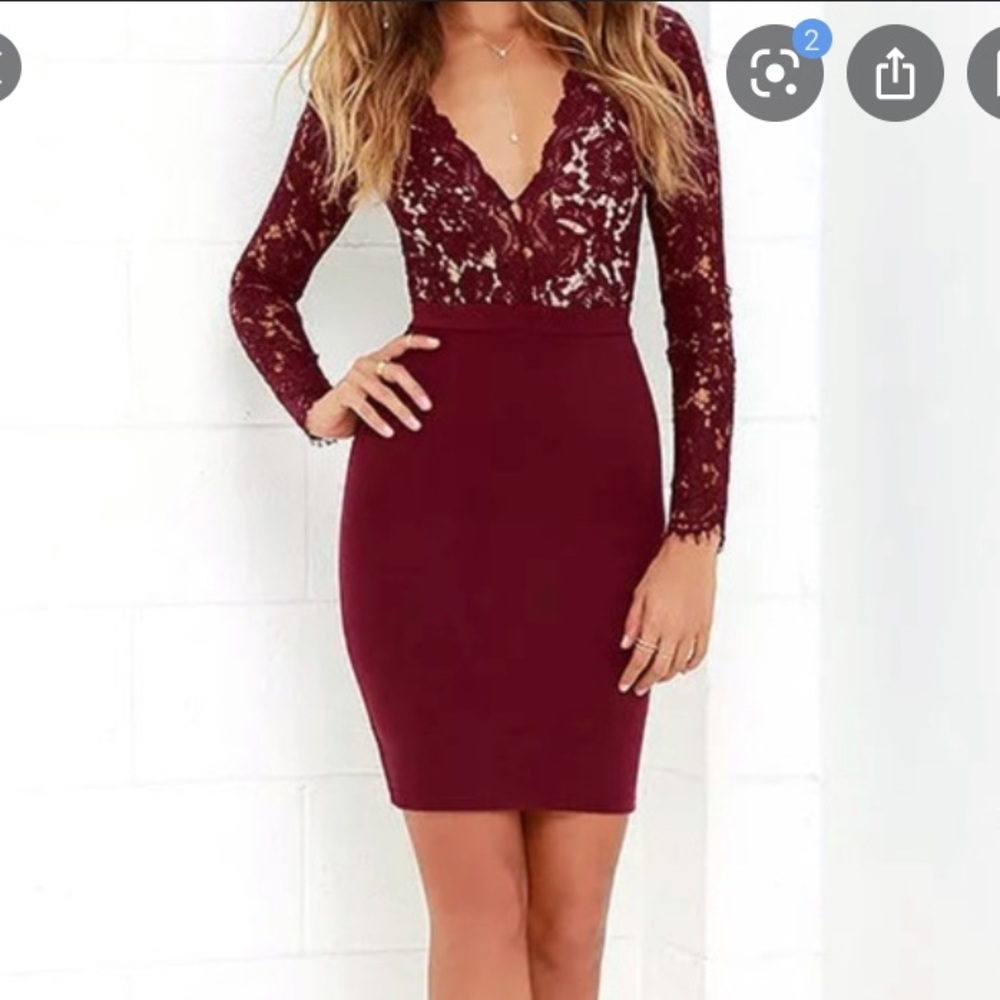 Lulus Swooner Later dress size small